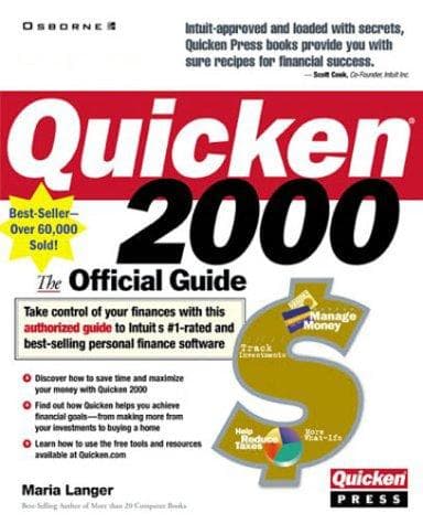Tapa de Quicken 2000