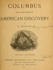 Tapa de Columbus and other heroes of American discovery