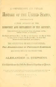 Tapa de A comprehensive and popular history of the United States