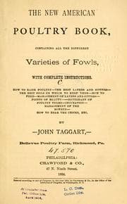 Tapa de The new American poultry book