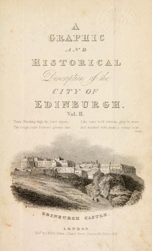 Tapa de Views in Edinburgh and its vicinity