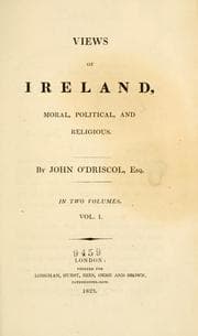 Tapa de Views of Ireland, moral, political, and religious