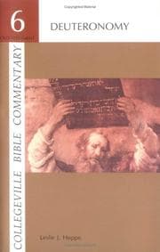 Tapa de Deuteronomy