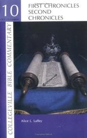 Tapa de First Chronicles, Second Chronicles