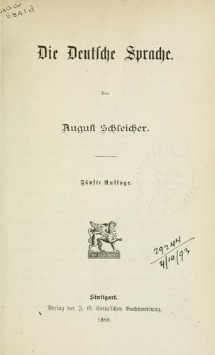 Tapa de Die deutsche Sprache
