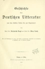 Tapa de Geschichte der deutschen Literatur von den ältesten Zeiten bis zur Gegenwart