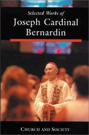 Tapa de Selected works of Joseph Cardinal Bernardin