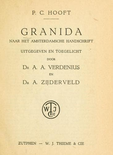 Tapa de Granida