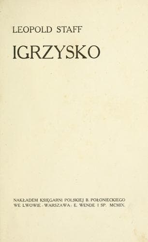 Tapa de Igrzysko