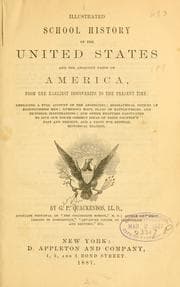 Tapa de Illustrated school history of the United States and the adjacent parts of America, from the earliest discoveries to the present time ..