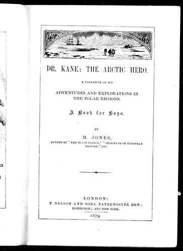 Tapa de Dr. Kane, the Arctic hero
