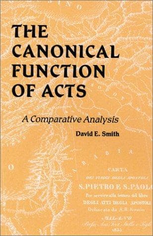 Tapa de The canonical function of Acts