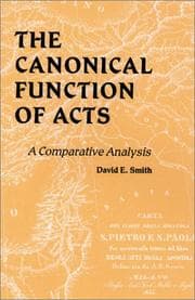Tapa de The canonical function of Acts