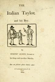 Tapa de The Italian taylor, and his boy