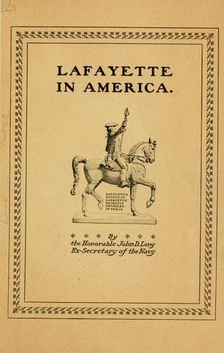 Tapa de Lafayette in America