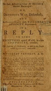 Tapa de The Late association for defence farther encouraged, or, Defensive war defended