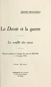 Tapa de Le Devoir et la guerre