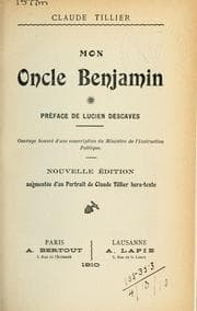 Tapa de Mon oncle Benjamin