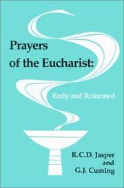 Tapa de Prayers of the Eucharist: early and reformed