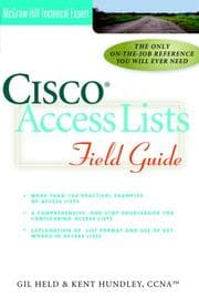 Tapa de Cisco Access Lists Field Guide