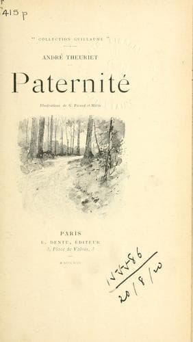 Tapa de Paternité