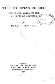 Tapa de The Ethiopian church