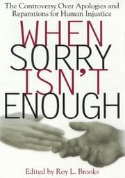Tapa de When Sorry Isn't Enough