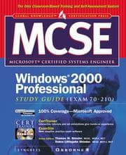 Tapa de MCSE Windows 2000 professional study guide (exam 70-210)