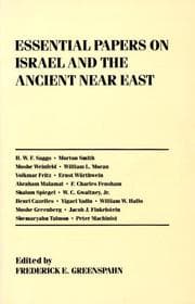 Tapa de Essential Papers on Israel and the Ancient near East (Essential Papers on Jewish Studies)
