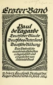 Tapa de Deutscher Glaube