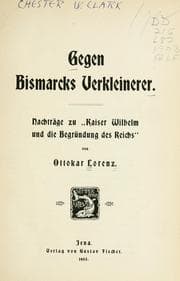 Tapa de Gegen Bismarcks Verkleinerer