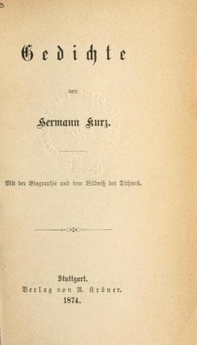 Tapa de Gesammelte Werke