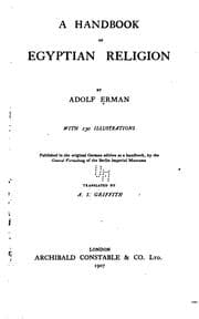 Tapa de A Handbook of Egyptian Religion