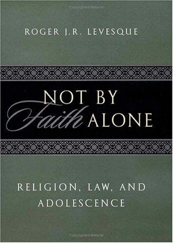 Tapa de Not by faith alone