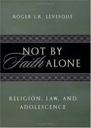 Tapa de Not by faith alone