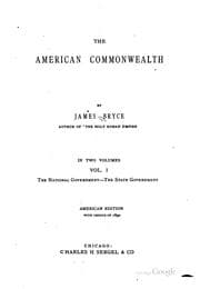 Tapa de The American commonwealth