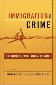 Tapa de Immigration and Crime