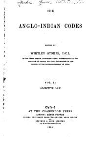 Tapa de The Anglo-Indian codes