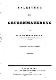 Tapa de Anleitung zur Grubenmauerung