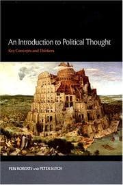 Tapa de Introduction to Political Thought