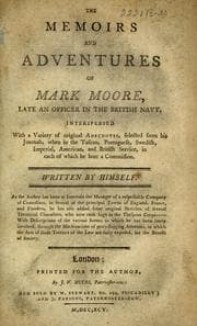 Tapa de The memoirs and adventures of Mark Moore