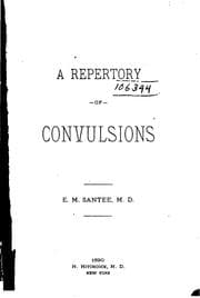 Tapa de A repertory of convulsions