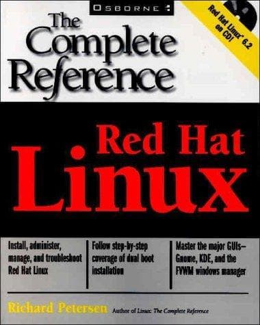 Tapa de Red Hat Linux