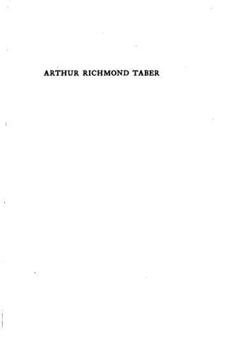 Tapa de Arthur Richmond Taber