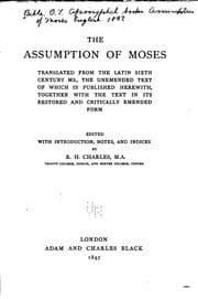 Tapa de The Assumption of Moses