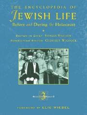 Tapa de Encyclopedia of Jewish Life Before and During the Holocaust