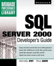 Tapa de SQL Server 2000 developer's guide