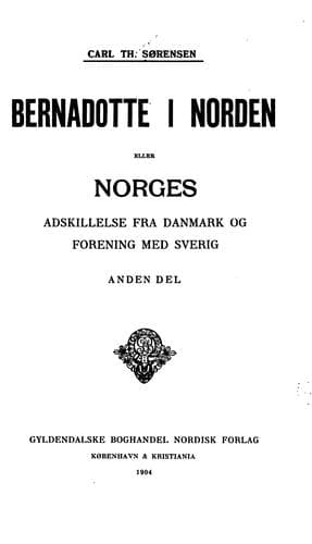 Tapa de Bernadotte i Norden