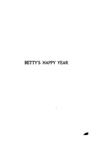 Tapa de Betty's happy year