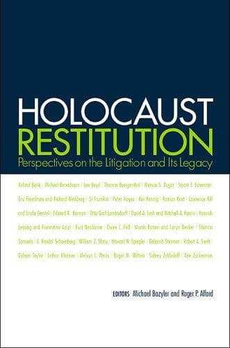 Tapa de Holocaust Restitution